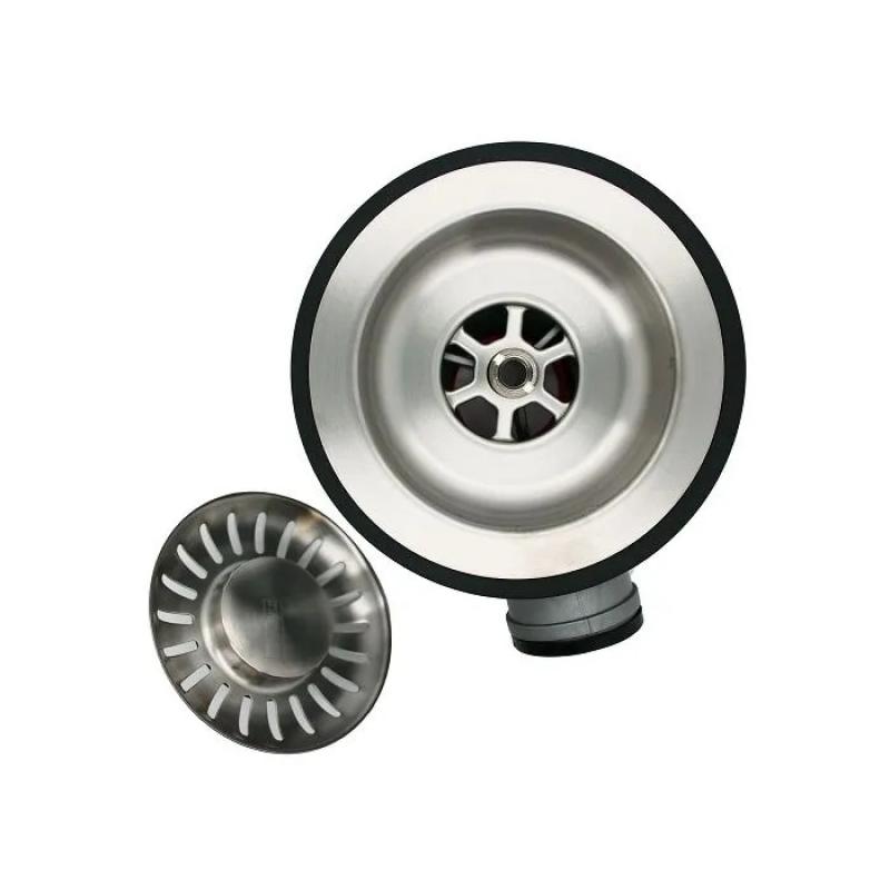 Franke lefolyószerelvény dugóval mosogatótálhoz túlfolyó csatlakozással 1120049409