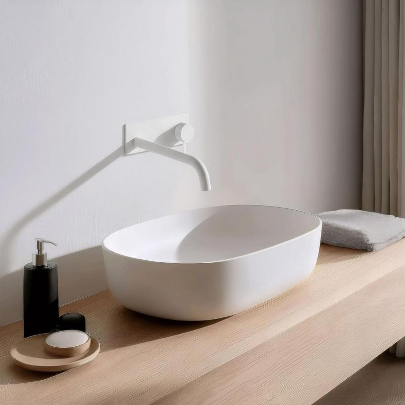 Waterevolution Flow inbouw wastafelkraan met afdekplaat mat wit met uitloop 25cm T1161BBR-25

Waterevolution Flow beépített mosdócsaptelep fedőlappal matt fehér, 25 cm-es kifolyóval T1161BBR-