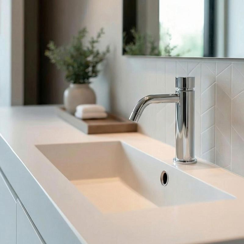 Waterevolution Flow zelfsluitende fonteinkraan chroom T110TP01