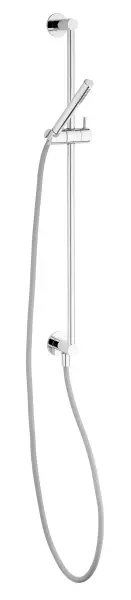 Waterevolution Flow glijstangset met handdouche 800 mm chroom T166101