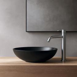 Waterevolution Flow wastafelcsaptelep magas kifolyóval mosdótálakhoz, beleértve a kattintós dugót, teljesen rozsdamentes acél T115IE