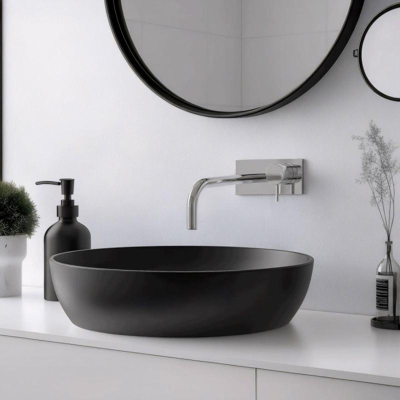 Waterevolution Flow inbouw wastafelkraan met afdekplaat chroom met uitloop 15cm T1161B01-15

Waterevolution Flow beépíthető mosdócsaptelep takarólappal, króm kivitelben, 15 cm-es kifolyóval T