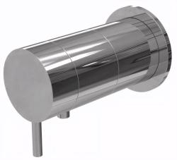 Waterevolution Flow beépíthető zuhanytermosztát, kerek rozetta, króm T142TB01