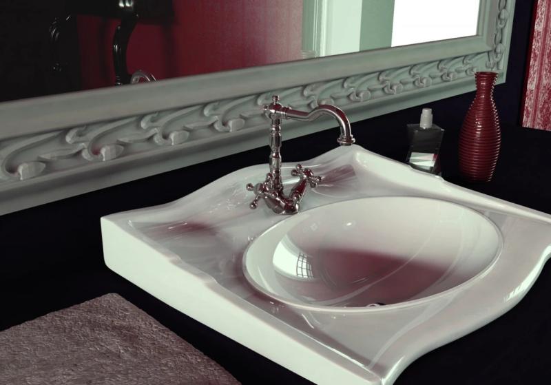 PB klasszikus mosdócsaptelep csillag alakú gombokkal, 18,5 cm-es kifolyóval, bronz színben 1208854962