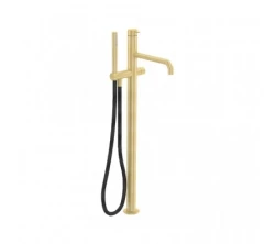 Waterevolution Flow vrijstaande badkraan met handdouche Light Gold T133WGE

Waterevolution Flow szabadon álló fürdőcsaptelep kézi zuhannyal Light Gold T133WGE