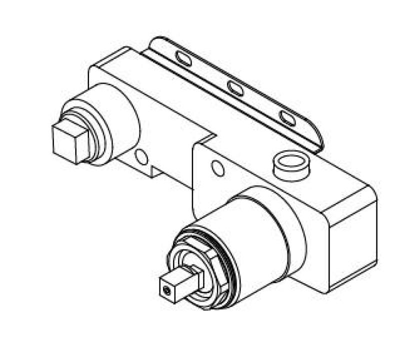 Waterevolution Beépíthető mosdócsaptelep 2 lyukas T0.16.I