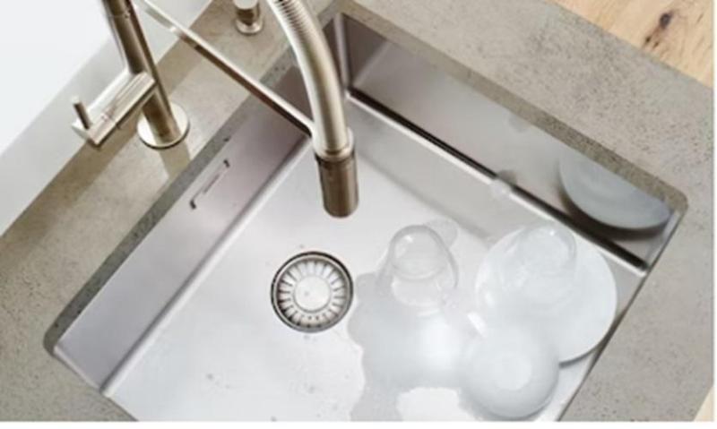 Franke Maris MRX 210.19 kleine roestvrijstalen spoelbak voor vlakbouw 127.0568.037