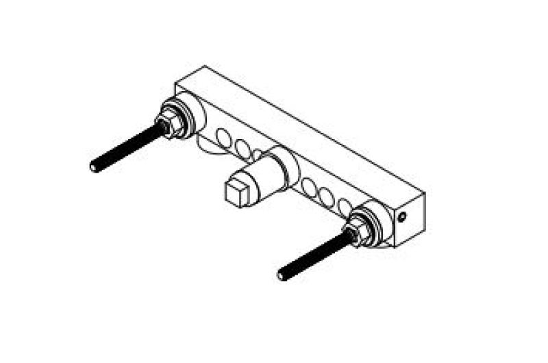 Waterevolution Beépíthető mosdócsaptelep 3 lyukas T0.16.3F.I