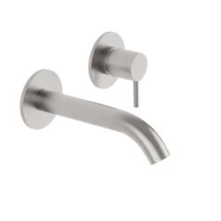 SB Round 316 beépíthető mosdócsaptelep rozsdamentes acél 132mm