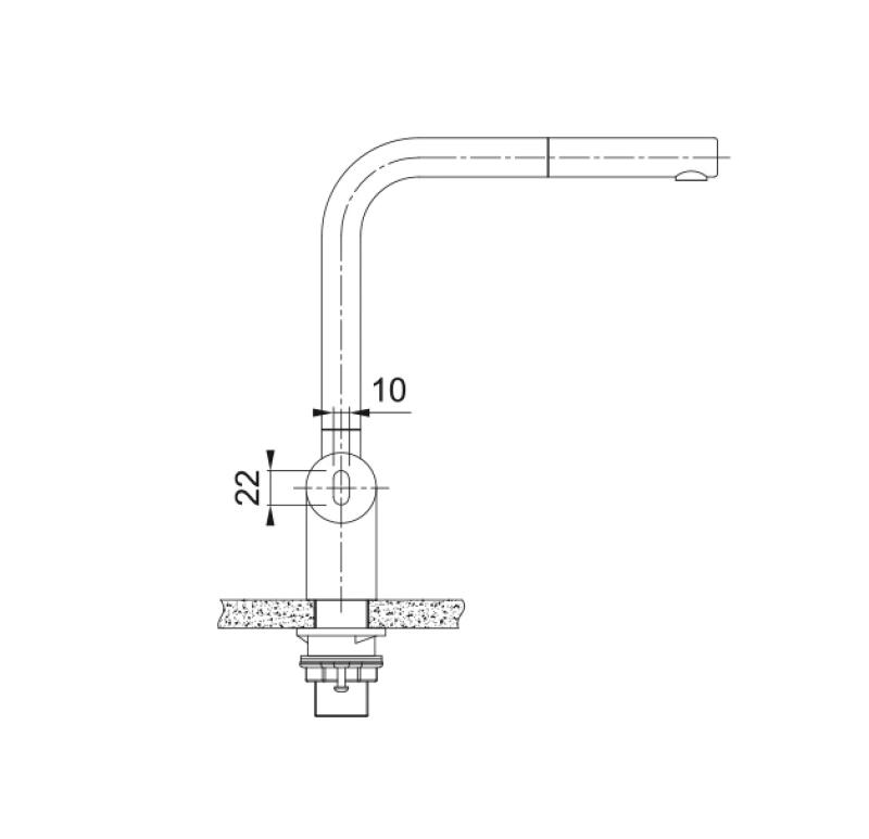 Franke matt fekete érzékelős konyhai csaptelep Atlas Neo kihúzható kifolyóval 115.0625.527