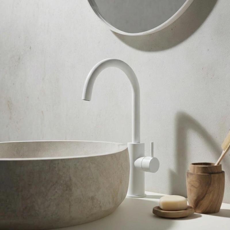 Waterevolution Flow mosdócsap magas modell matt fehér T1121FUBR