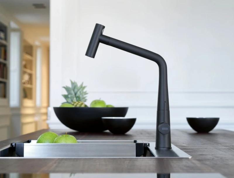 Franke Icon Keukenkraan mat zwart met uittrekbare uitloop 115.0625.190

Franke Icon matt fekete konyhai csaptelep kihúzható kifolyóval 115.0625.190