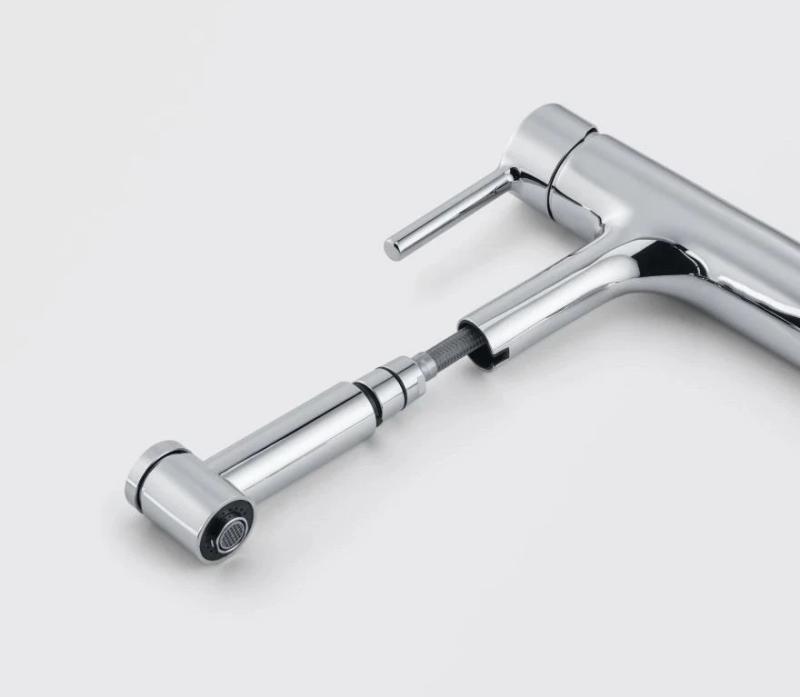 Franke Centro konyhai csaptelep króm kihúzható zuhanyfejjel 115.0600.131