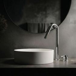 Waterevolution Flow 2-lyukú mosdócsaptelep króm magas V 120 mm kifolyó T1122V01