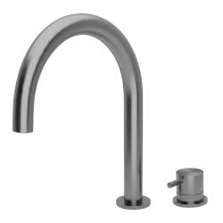 Waterevolution Flow 2 lyukú mosdócsaptelep PVD Gun Metal T1121UGME