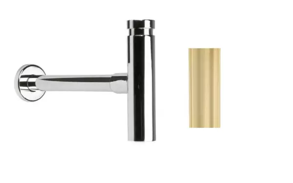 Waterevolution Flow design sifon PVD licht goud SIF1WGE