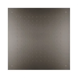 SB Vierkant 316 Inbouw Regendouche 50x50cm PVD gun metal 1208955323