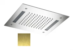 SB Easy Inbouw Regendouche 30x30cm PVD Goud met Verlichting 1208955442