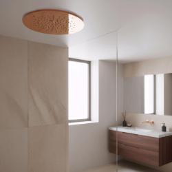 SB Round Temptation Inbouw Regendouche 50 cm PVD Réz 1208955808