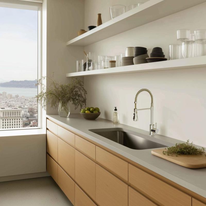 Quadri Derby keverőcsaptelep flexibilis kifolyóval és 2 funkciós zuhanyfejjel, rozsdamentes acél 1208955916