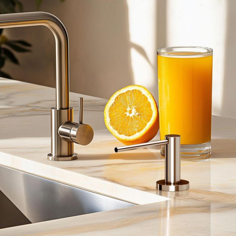 Quadri Swindon Luxe Beépíthető Szappanadagoló króm felülről újratölthető 1208956049