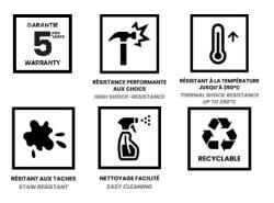 Zwarte inbouw spoelbak 58x53cm met kraangat en zwarte plug 1208956761