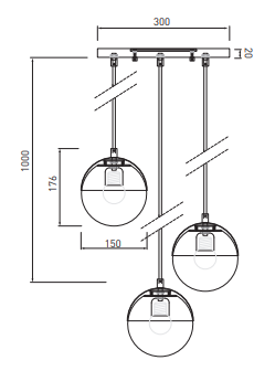 Decor Abies sárgaréz arany modern függőlámpa kerek fém lámpaernyővel 7597