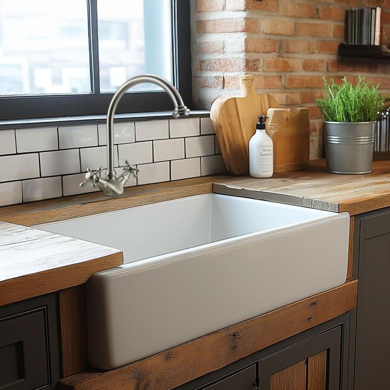 AquaTrimo Windsor klasszikus konyha nosztalgikus konyhai csaptelep kerek kifolyóval króm 21WS7652CM