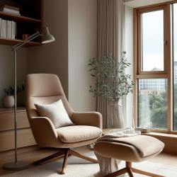 Artemia Decor szürke állólámpa hosszú fém karral, 16,5 cm átmérő, 2300