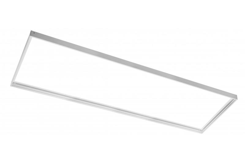 LED panelek felszíni szereléséhez keret 30x120cm (TYPU KING, PRINCE, INNOVO), csavarok nélkül, fehér 1208959229