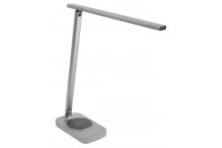 Bureau Decor lamp Bressi 8W 450lm AC220-240V 3-CCT Vezeték nélküli Töltés USB PF>0,5 RA>80 Szürke 1208962480