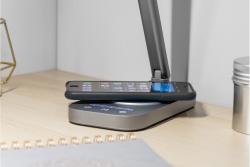 Bureau Decor lamp Bressi 8W 450lm AC220-240V 3-CCT Vezeték nélküli Töltés USB PF>0,5 RA>80 Szürke 1208962480
