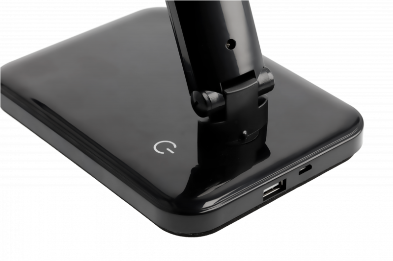 Decor HIKARI LED asztali lámpa 6W 400lm AC220-240V 50/60Hz CCT fekete 1208962495