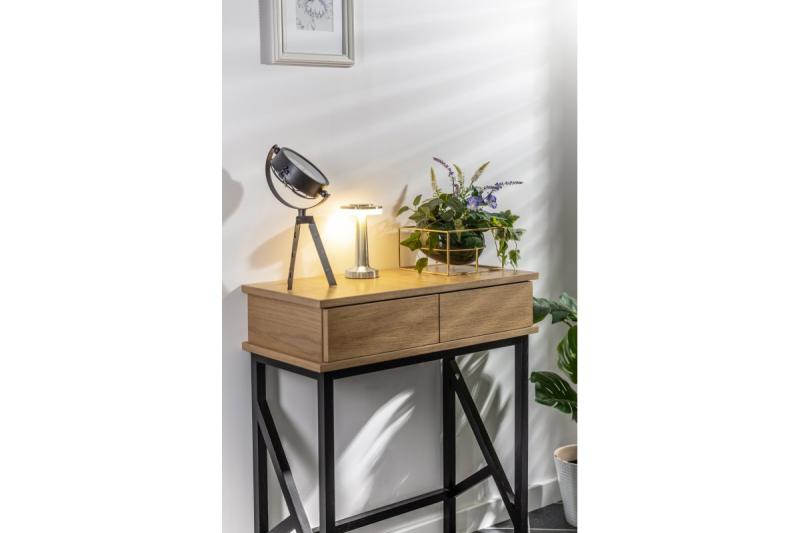 Dekor Monum Asztali Lámpa 3W 200lm DC 5V 1A 3000 K 3 darab Dimmelhető akkumulátor 1800 mAh inox 1208962503