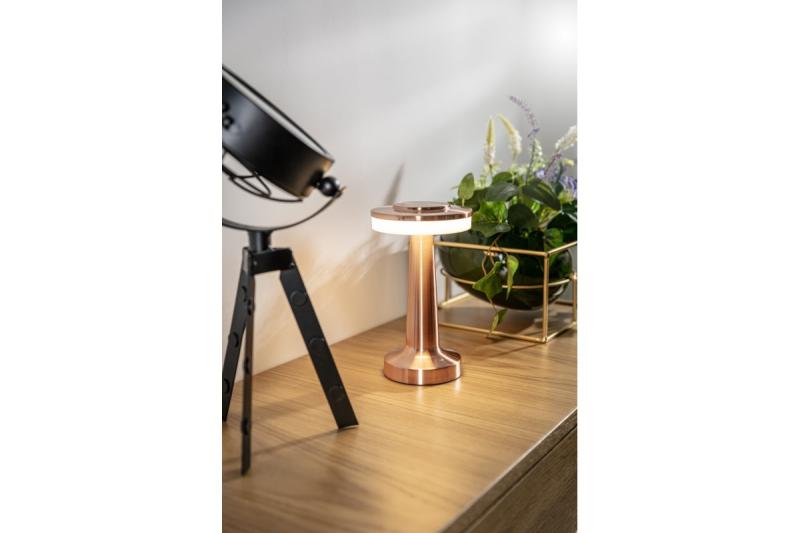 Decor Monum asztali lámpa 3W 200lm DC 5V 1A 3000 K 3 darab Dimmer akkumulátor 1800 mAh réz. 1208962506