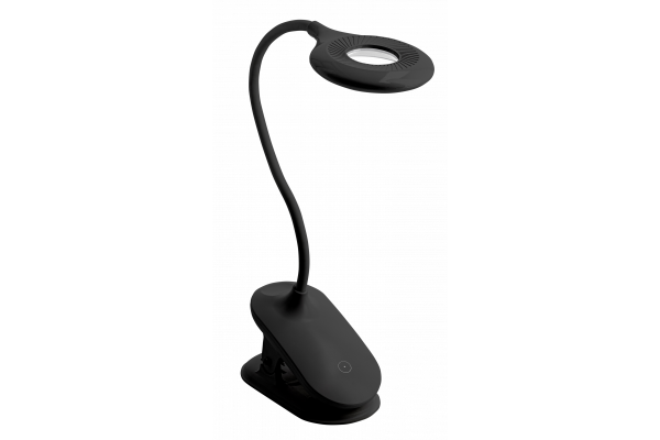 Decor Bureaulamp RINGO 4W 200lm. DC5V 1A 3000K-6000K 3-CCT bat. 1200 mAh Ra>80 állítható fényerejű fekete. 1208962508