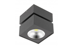 Decór Lámpatest LED BIANCO 15W 1500lm AC220-240V 50/60 Hz PF> 0.5 Ra≥80 IP20 IK06.36 ° 4000K négyzet alakú fekete. 1208962666