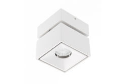 Decoreer LED-armatuur BIANCO 8W 680lm AC220-240V 50/60 Hz PF>0.9 Ra≥80 IP20 IK06 36° 4000K vierkant wit. 1208962669