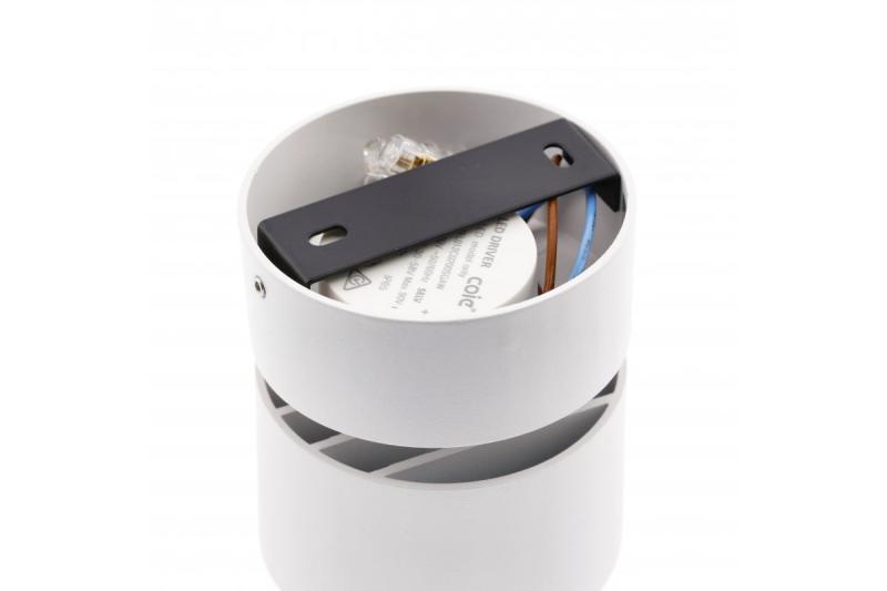 Decor LED lámpatest BIANCO 8W 680lm AC220-240V 50/60 Hz PF>0,9 Ra≥80 IP20 IK06 36° 4000K kerek fehér. 1208962671