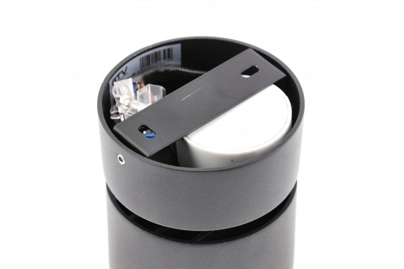 Decor LED lámpatest BIANCO 8W 680lm AC220-240V 50/60 Hz PF>0,9 Ra≥80 IP20 IK06 36° 4000K kerek fekete. 1208962672