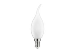 LED-es lámpa, FÉLÁTLÁTSZÓ FILAMENT, C35L, 4000K, E14, 4W, 420lm, AC220-240V/50-60Hz, RA>80, 360° 1208962692