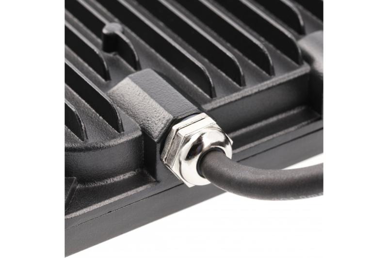 LED-es reflektor iNEXT mozgásérzékelővel 20 W 1600 lm, PF>0,9, RA>80, IP65, 120°, 6400 K, fekete test 1208962859