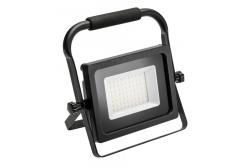LED reflektor iNEXT (hordozható) 30W 2400lm, PF>0,9, RA>80, IP65, 120°, 6400K, fekete ház 1208962861