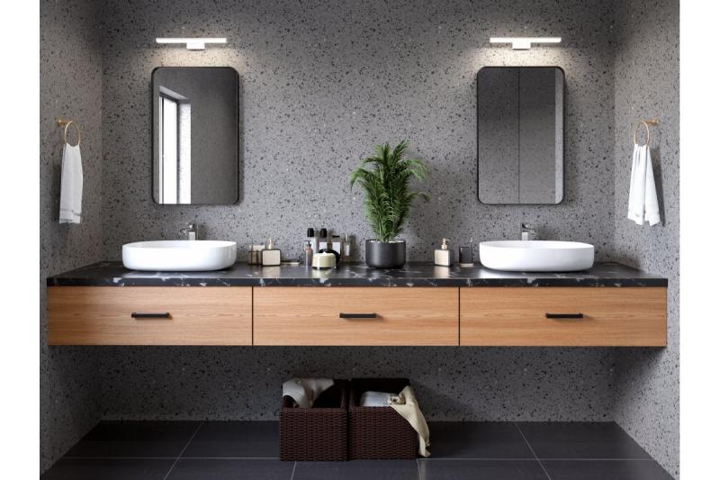 Decor Led-felszerelés Catania 400mm 8W AC220-240V 50/60Hz 4000K IP44 RA >80 640lm Fehér 1208962882