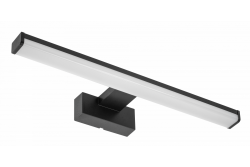 Dekorációs Led-lámpatest Catania 400mm 8W AC220-240V 50/60Hz 4000K IP44 RA >80 640lm Fekete. 1208962884