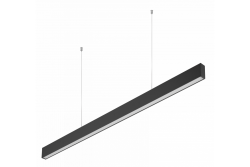 LED díszlámpatest LIVIA 40W 3600lm AC220-240V 50-60Hz 100° RA>80 IP20 AL/PC 4000K 120cm fekete. 1208962913