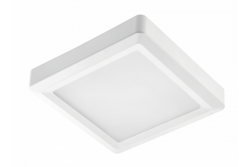 LOUIS LED downlight, IP54, 6W, 480lm, AC176-264V, 50/60Hz, 120°, 4000K, surface-mounted, square 1208962919