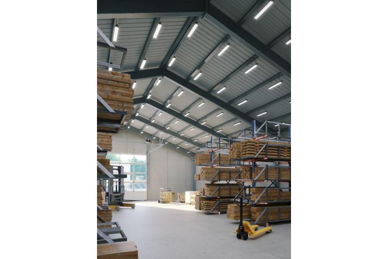 LED világítótest LUNAR, 80W, 8000lm, AC85-265V, IP66, 120cm, 60°, RA>80, PC / ÜVEG, 4000K 1208962941