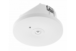 Vészvilágítás szerelvény OGLA LED, 3W, 200lm, AC220-240V, 50-60Hz, IP20, 6400K, 3H, egyszeri feladat, TEST gomb 1208963016