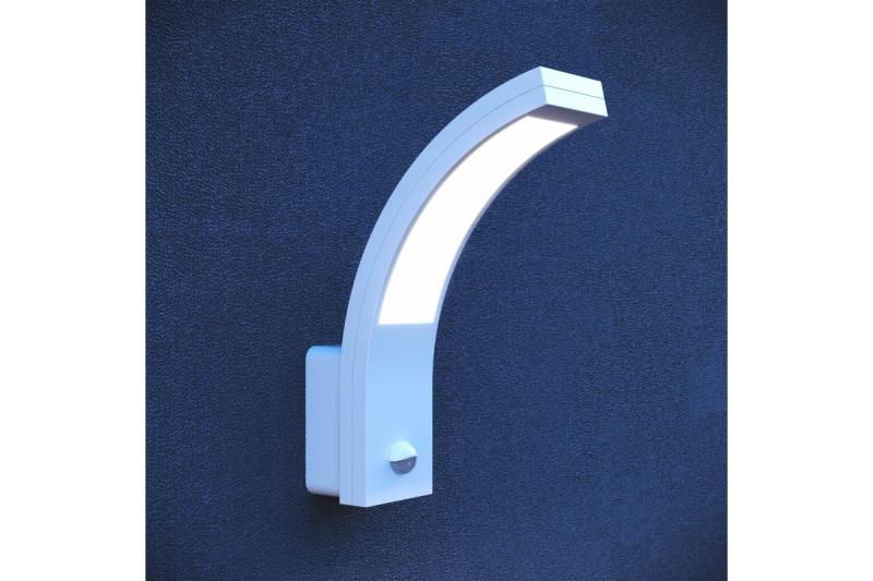 Decor LED lámpatest PARIS mozgásérzékelővel 10W 900lm IP54 AC220-240V 50/60Hz 140° 9m 4000K fehér. 1208963095